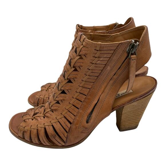 Paul Green Rosa Woven Sandals - Brown - US 9 - Picture 3 of 14